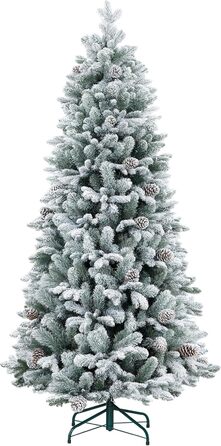 Штучна ялинка зі снігом 183 см HOMCOM