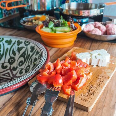 Набір посуду для кемпінгу KingCamp Adventurer I Pro - сталевий казанок та сковорода