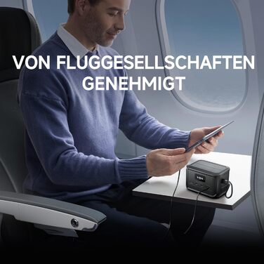 Портативна електростанція ALLPOWERS P100 з вихідною потужністю 100 Вт, швидким зарядним акумулятором LiFePO4 ємністю 99,2 Втгод, портативним резервним акумулятором потужністю 128 Вт, сонячним генератором для подорожей, надзвичайних ситуацій, кемпінгу, діл