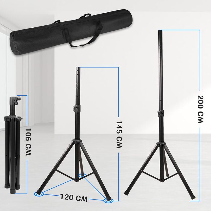 Стійка для дротиків Turnart для мішені для дартсу, стійка для дротиків, аксесуари для електронних мішень для дартсу, посилена стійка для дротиків 106-200 см, стійка для мішені для дартсу 3,7 кг