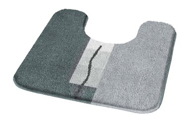 Килимок для туалету Adagio, 50 х 50 см, антрацит, 7182901150