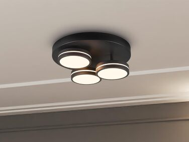 Світлодіодний торшер Franklin 426510208, Метал в т.ч. 35 Вт LED, Зміна кольору, Диммер (Антрацит, Стельовий світильник)