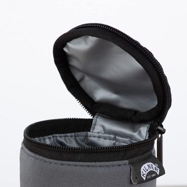 Йогурт, скло, неопрен, 500 мілілітрів, сіро-чорний, 0025.037