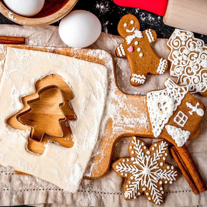 Різдвяні формочки для печива набір із 20 формочок KEELYY
