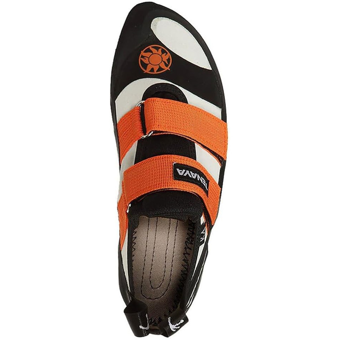 Унісекс скелелазні туфлі Tenaya Ra 9.5 UK біло-помаранчеві