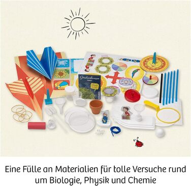 Мій перший набір для експериментів Закони природи - Легко, грайливі експерименти для маленьких дослідників, набір для експериментів для дітей віком від 5 років, 602284