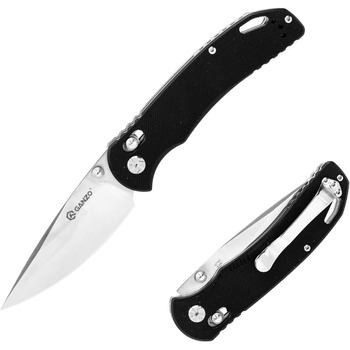 Ніж Ganzo G7531 Колір рукоятки чорний - Довжина клинка 8.9 см - Механізм замикання G-Lock - Сталь клинка нержавіюча сталь 440C
