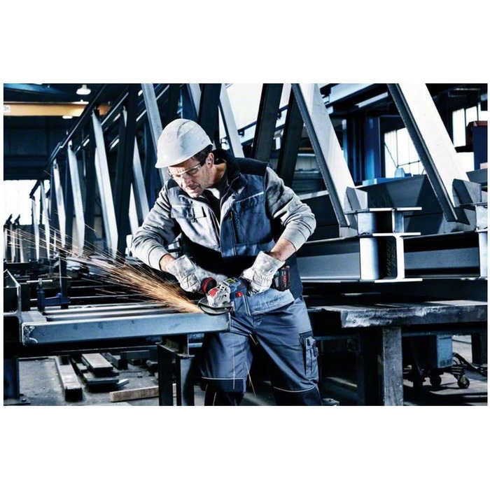 Акумуляторна кутова шліфувальна машина Bosch Professional BITURBO GWX 18V-15 SC (диск Ø 125 мм, кріплення X-LOCK, модуль підключен