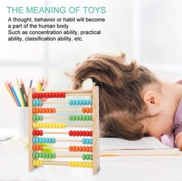 Рахівниця, дерев&39яна логарифмічна лінійка, дерев&39яна дитяча іграшка, іграшка Монтессорі, математика зі 100 дерев&39яними намис