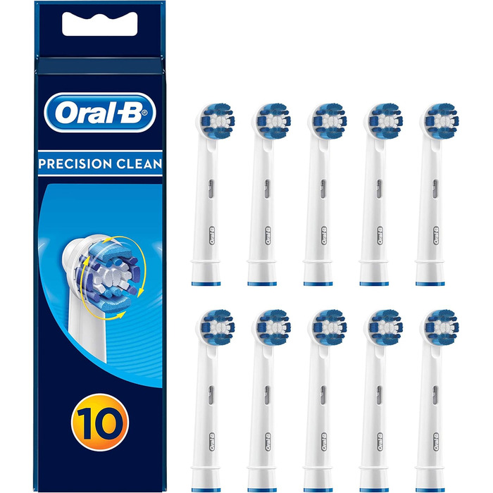 Щітки Oral-B Precision Clean, охоплюють кожен зуб окремо для оптимального очищення, 82 шт. и