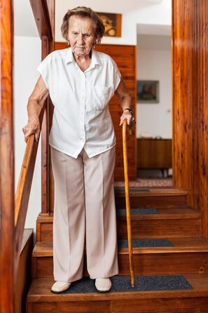 Килимок для сходів Ottomanson Lifesaver, 7 предметів, чорний