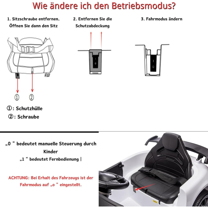 Дитячий електромобіль LEADZM Mercedes Benz AMG з дистанційним керуванням 12В, дитячий електромобіль 2.4G, електромобіль 2-дверний