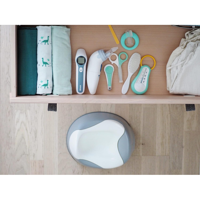 Дитячий горщик - Ергономічний горщик для дітей - Не ковзає - Гігієнічний - Легко миється - Туалетна вставка з ручками - Зроблено у