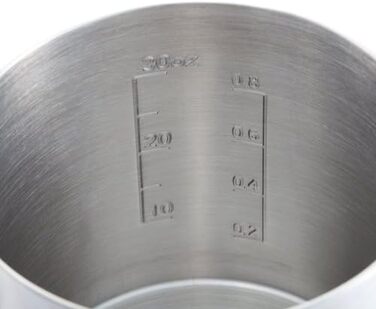 Каструля для кемпінгу Solo Stove 900 мл У комплекті сумка для перенесення, позначки унцій та мл, носик, кришка та складні ручки, матеріал нержавіюча сталь, 11,9 x 11,5 см, 900 мл, 200 г, 0,9 літра