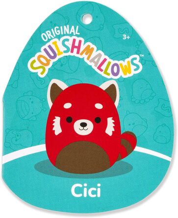 Панда Сісі 19 см, офіційна плюшева іграшка Jazwares, суперм&39яка м&39яка іграшка, 06607 -