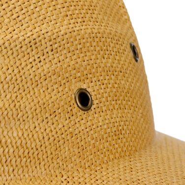 Літній солом&39яний капелюх Conner Bendigo, тропічний шолом, жіночий/чоловічий - зі шкіряним ремінцем, весна-літо, один розмір, натуральний