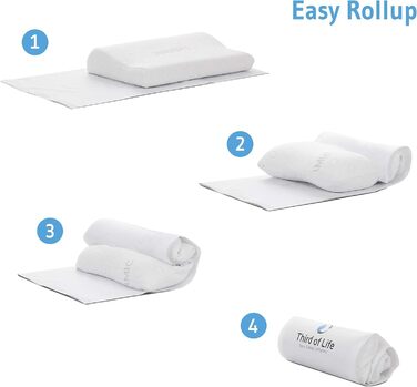 Ортопедична подушка Third of Life для водяних ліжок NINAR, в'язка подушка для шиї з піни з пам'яттю, подушка для підтримки шиї з т