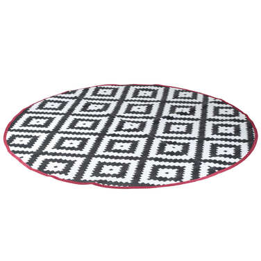 Килимок для пікніка Bo-Camp Falconwood Round Black/White (4271100)