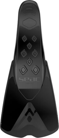 Легкі та потужні короткі ласти для плавання та підводного плавання для дорослих та дітей, чорні, розмір 40/41