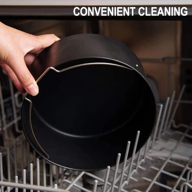 Аксесуари для фритюрниці Swsdee, аксесуари для фритюрниці 8 дюймів 13 шт. xxl для COSORI Princess Innsky GOWISE Philips та всі фритюрниці 4.7 л, 5.5 л, 6.2 л, 6.4 л, 7.3 л, 8 л, аерофритюрниці