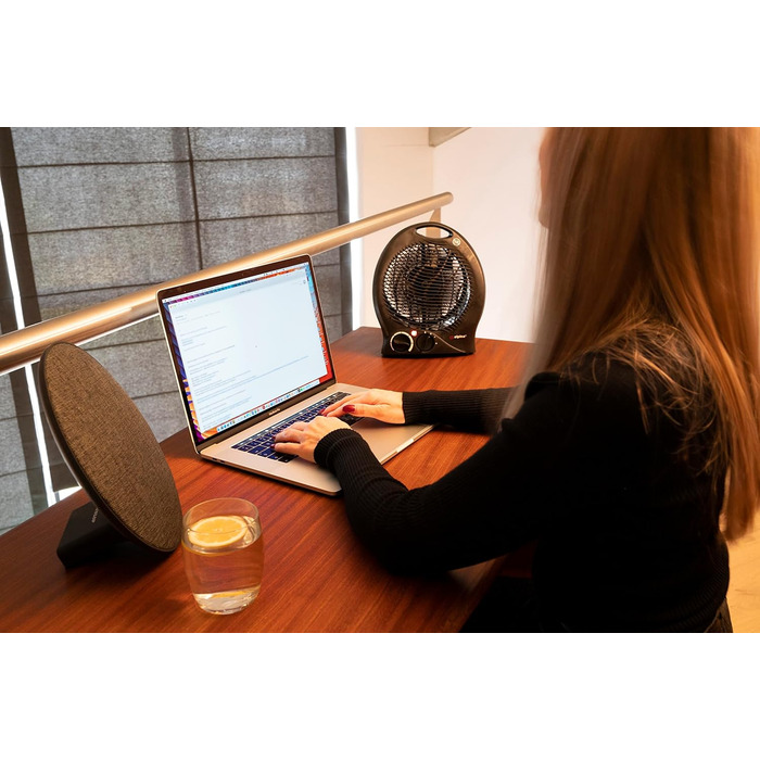 Тепловентилятор Alpina модель LQ801 - 2000 Вт - Портативний - Термостат - Захист від перегріву