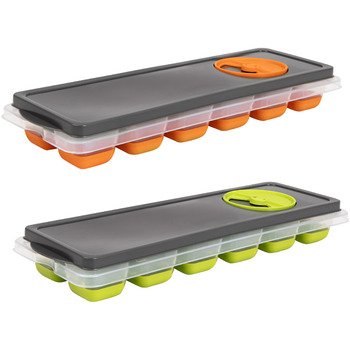Контейнер для льоду Herevin Ice Cube Orange-Green MIX (6965117) Контейнер для льоду Herevin Ice Cube Orange-Green MIX (6965117)