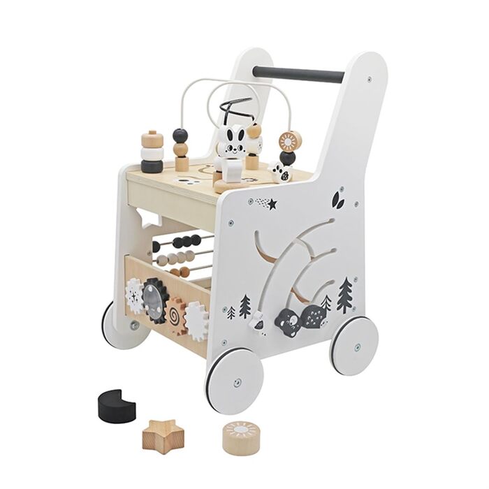 Дерев&39яні ходунки-кубики для немовлят 33 x 33 x 47 см Білий