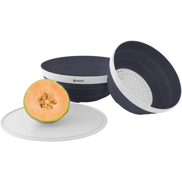 Набір складаних чаш та сит Outwell Collaps, 3 предмети