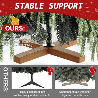 Різдвяна ялинка зі снігом 150 см Soontrans