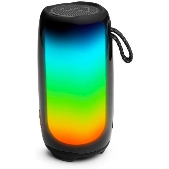 Портативна Bluetooth-колонка чорного кольору зі світловим шоу та до 12 годин відтворення - Пило- та водонепроникність IP67 - Можна