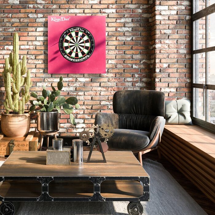 Набір дротиків Kings Dart, повний комплект (турнірна мішень та захист)
