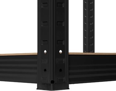 Металевий журнал Rebel Regal 180x90x40 чорний RB-1251B