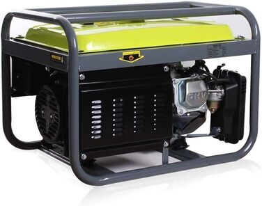 Бензиновий генератор 2,3 кВА 400 В 3 шт. 230 В 12 В постійного струму Електричний генератор, 92510