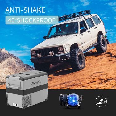 Літрів прохолодний ящик 12В портативний міні-холодильник електрична морозильна камера невелика морозильна камера для автокемпінгу,