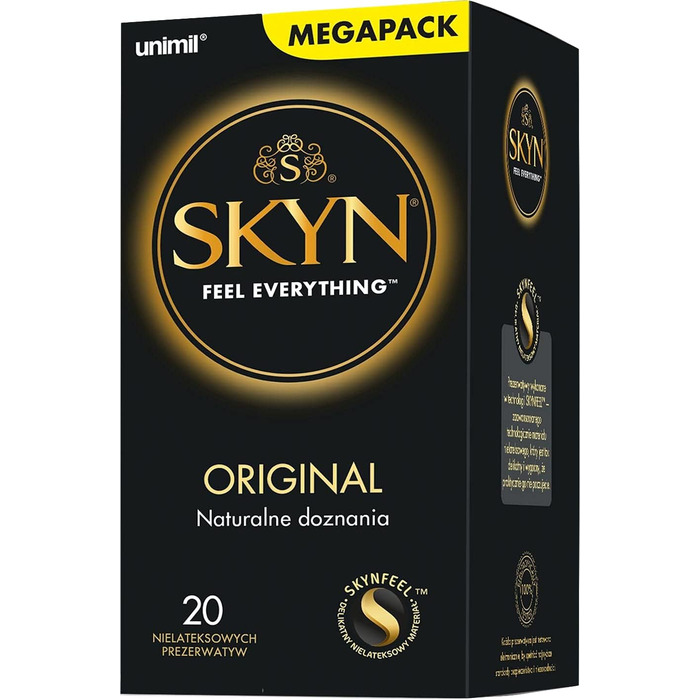 Презервативи без латексу Skyn Original, 20 шт. ориг.