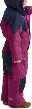 Дитячий лижний комбінезон/сніговий костюм Killtec Unisex Kesley Mini з капюшоном 98-104 Сливовий