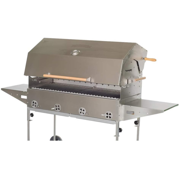 Професійний гриль PG 1000 E для громадського харчування, гастрогриль Гриль з нержавіючої сталі Гриль на вугіллі Гриль для курки Вб