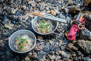 Унісекс-келих Snow Peak E-204 Titan Backpackers Becher, 322 мл, срібний