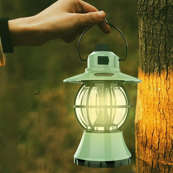 Портативний акумуляторний кемпінговий ліхтар PACKOVE з ручкою, багатофункціональний ліхтар для намету на відкритому повітрі, для піших прогулянок та походів, компактний та легкий