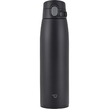 Пляшка для води, тумблер з нержавіючої сталі в один дотик, безшовна, 958,2 мл (950 мл), чорна 950 мл чорна, 95-BA