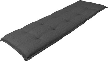 Садова подушка для сидіння Cushion Подушка Pallet Cushion 150x6 (150 x 50 см, Антрацит) 150 x 50 см Антрацит