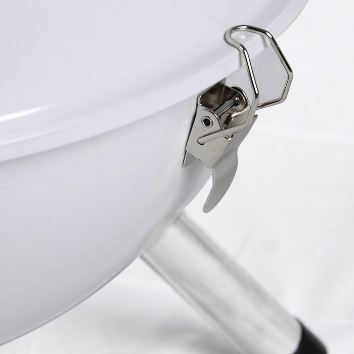 Міні-барбекю чайник гриль вугілля гриль для садової тераси кемпінг фестиваль пікнік барбекю барбекю Ø 30 см рожевий