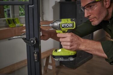 Безщітковий акумуляторний гайковерт RYOBI 18 В ONE RID18BL-0, максимальний крутний момент 300 Нм, 4 налаштування крутного моменту,