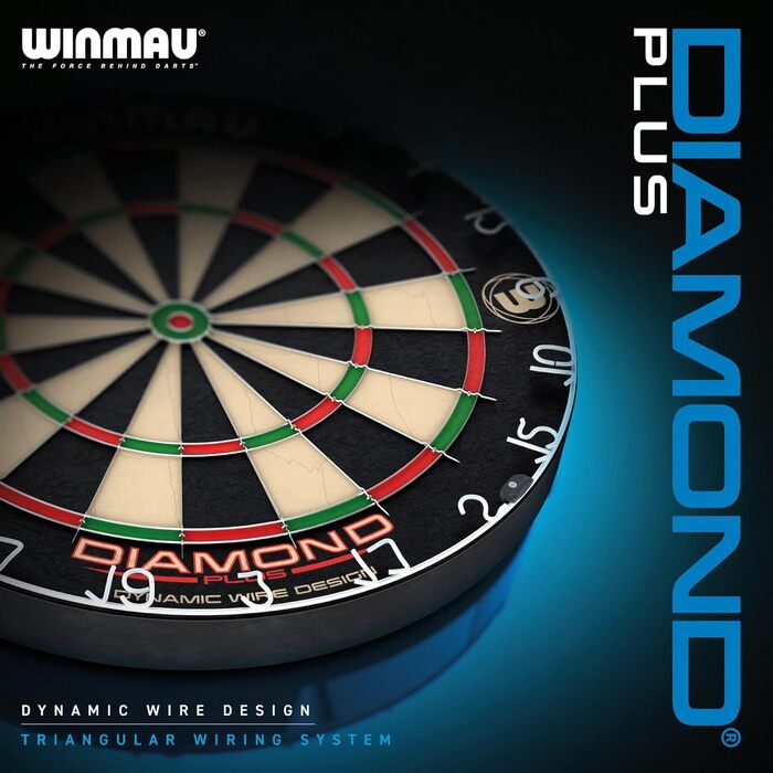 Мішень для дартсу Winmau Diamond Plus (професійний сизаль)