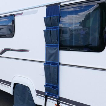Кишеня для органайзера GEAR Caravan - Підвісна полиця для намету, тенту, каравану 140 х 30 см, 9 відділень