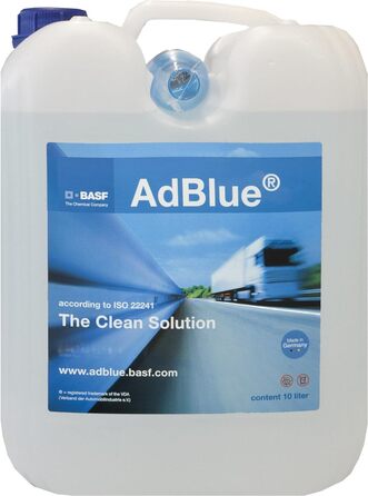 Очищувач BASF AdBlue 10 літрів для обробки сечовини після газової розетки