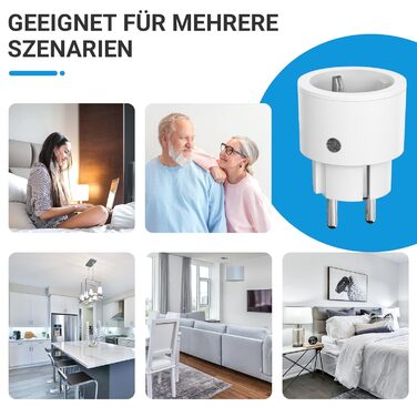 Розетки SURNICE з дистанційним керуванням, розетка перемикається 10А/2300Вт, радіус дії 40м, радіорозетки з дистанційним керуванням програмовані (1T3R)