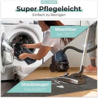 Килимок для паркування взуття Нашитий напис Надзвичайно міцний Можна прати в пральній машині та нековзний Килимок для використання на вулиці та всередині приміщень Килимок для дверей 35x100 см
