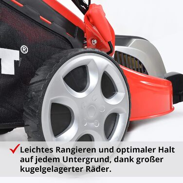Електрична газонокосарка HECHT 1845 mower електрична газонокосарка (1800 Вт, 46 см, 60 л)