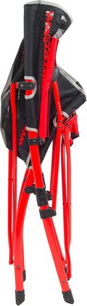 Крісло Coleman Bungee Chair зі сталевим каркасом для відпочинку, кемпінгове крісло з підлокітниками та підсклянником, сумка для перенесення, до макс. 136 кг